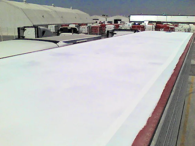 Success Story - Refrigerated trailer with Polyfrost coated roof